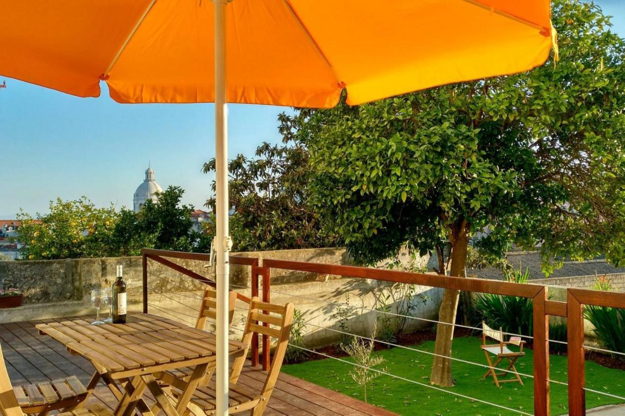 Central 2 Bedroom Apt W/Garden And Pantheon Views ลิสบอน ภายนอก รูปภาพ